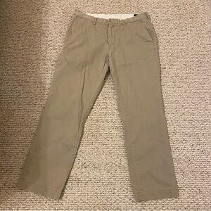 Polo Ralph Lauren Men’s Flat Front Khaki Pants 36 x 32